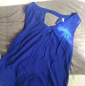 Blue Dressy Top